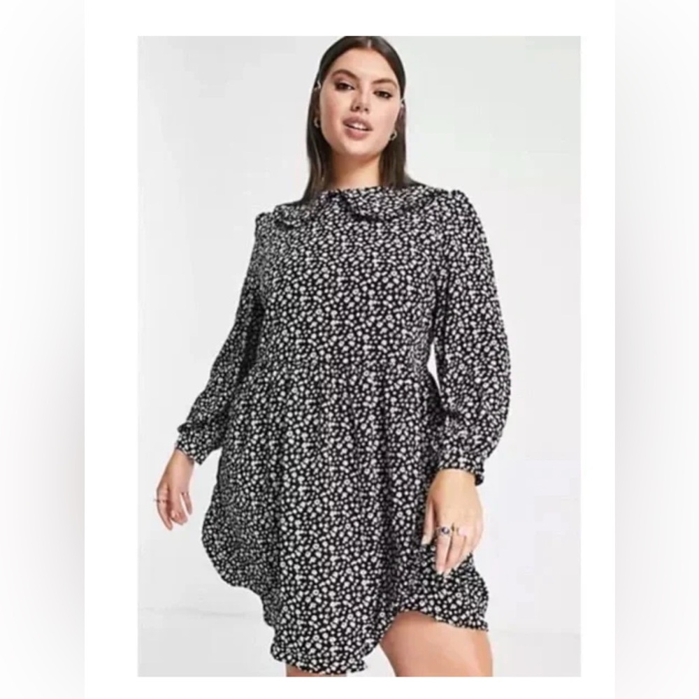 ASOS Daisy Street Ditsy Floral Smock Dress